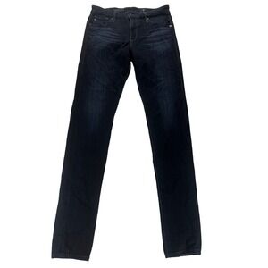 AG Adriano Goldschmied The Farrah Skinny High Rise Jeans Women's 27R Dark Wash